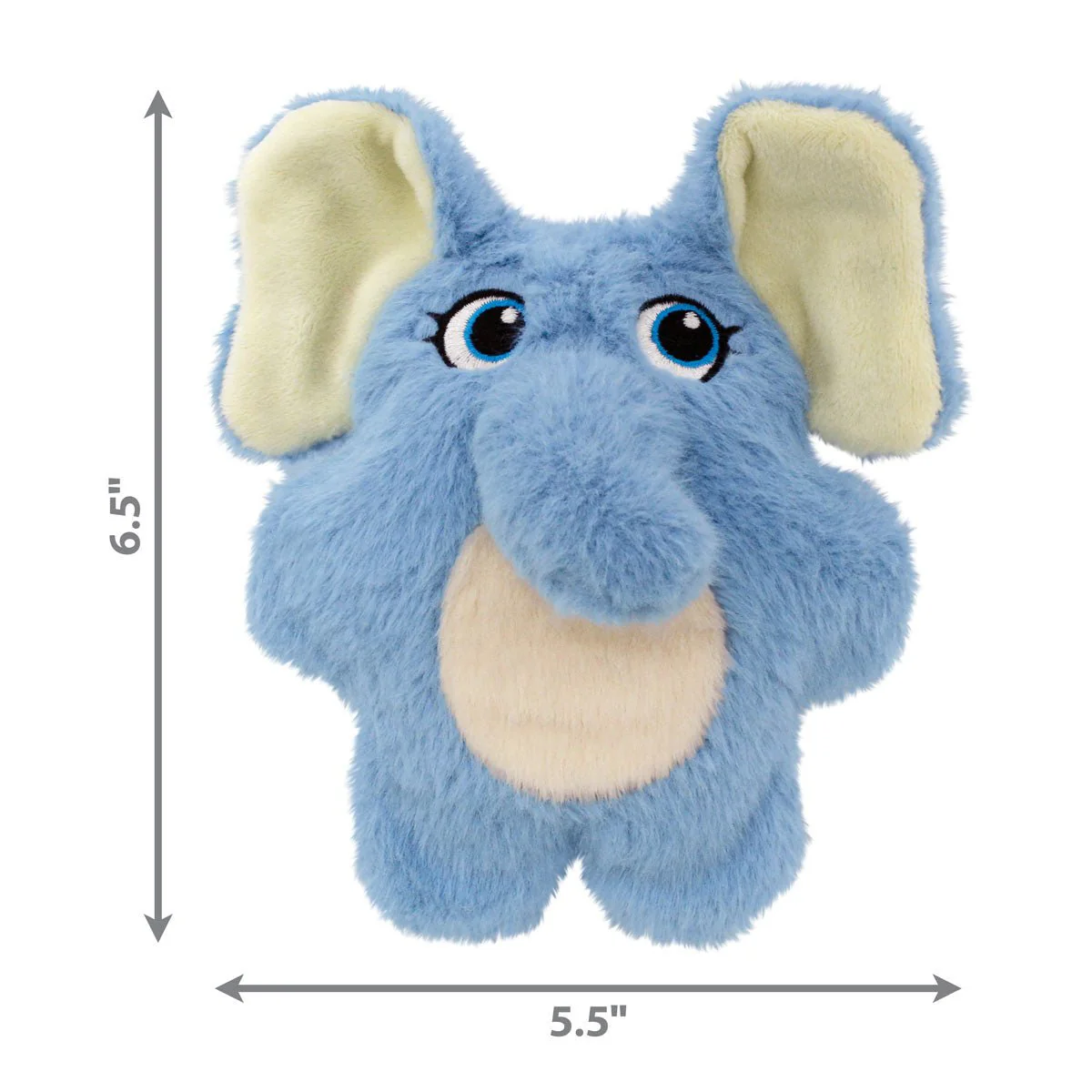 KONG Snuzzles Kiddos Plush Small Dog Toy with Squeaker & Crinkle - Image 6