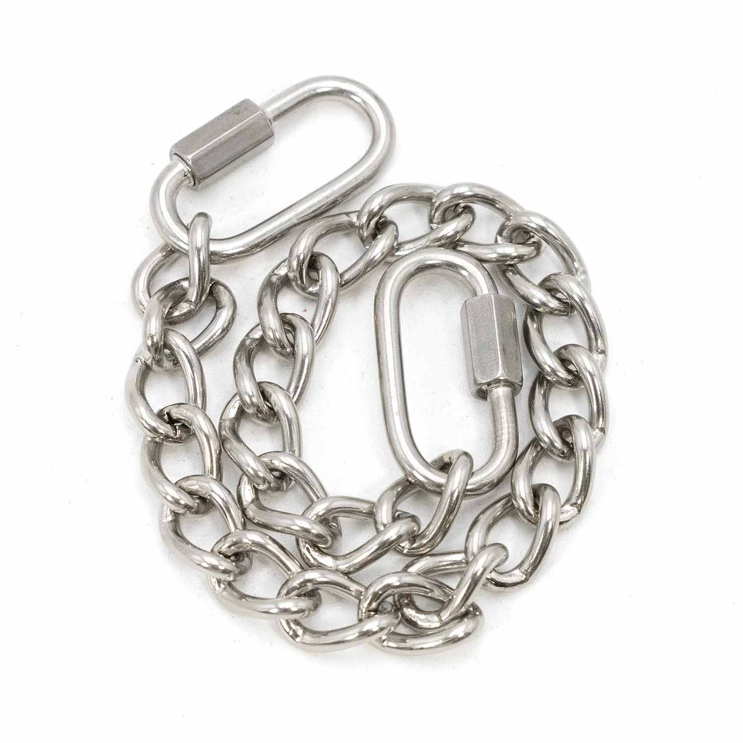 Jeffers Stainless Steel Curb Chain with Quick Links - Image 3