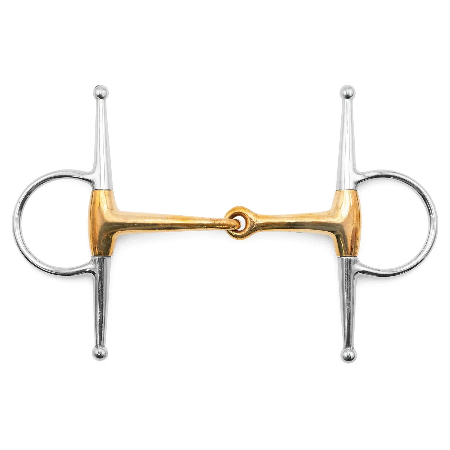 Jeffers Full Cheek Snaffle Horse Bit