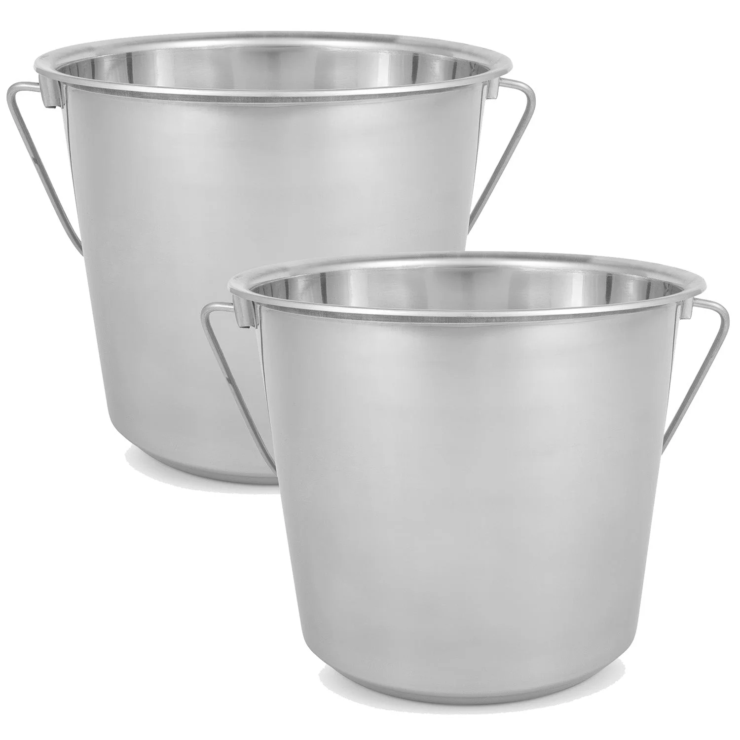 Jeffers Multi-Purpose Stainless Steel Pails with Handle - Image 17