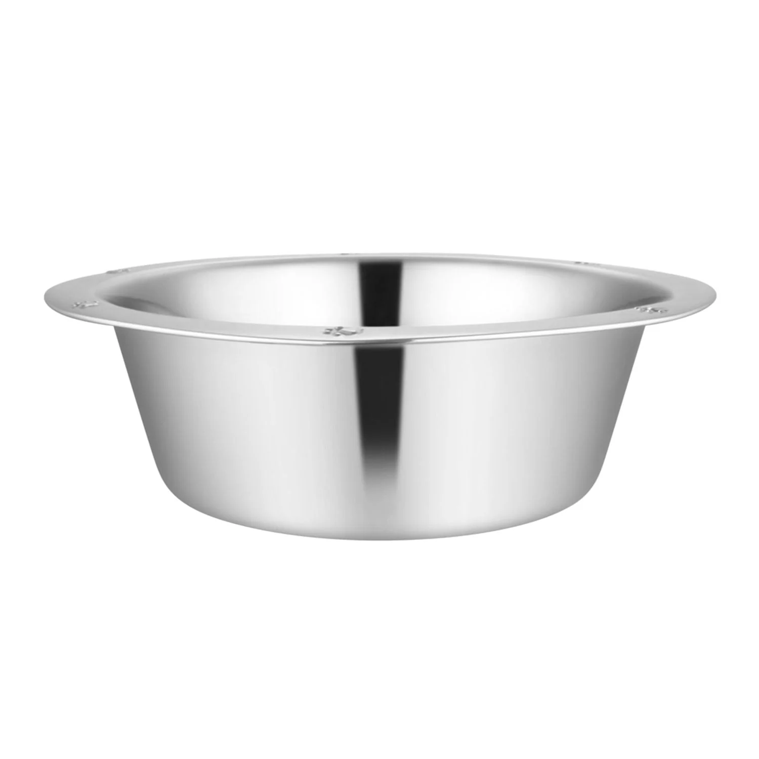 Jeffers Stainless Steel Embossed Wide-Lip Food & Water Pet Bowls - Image 10