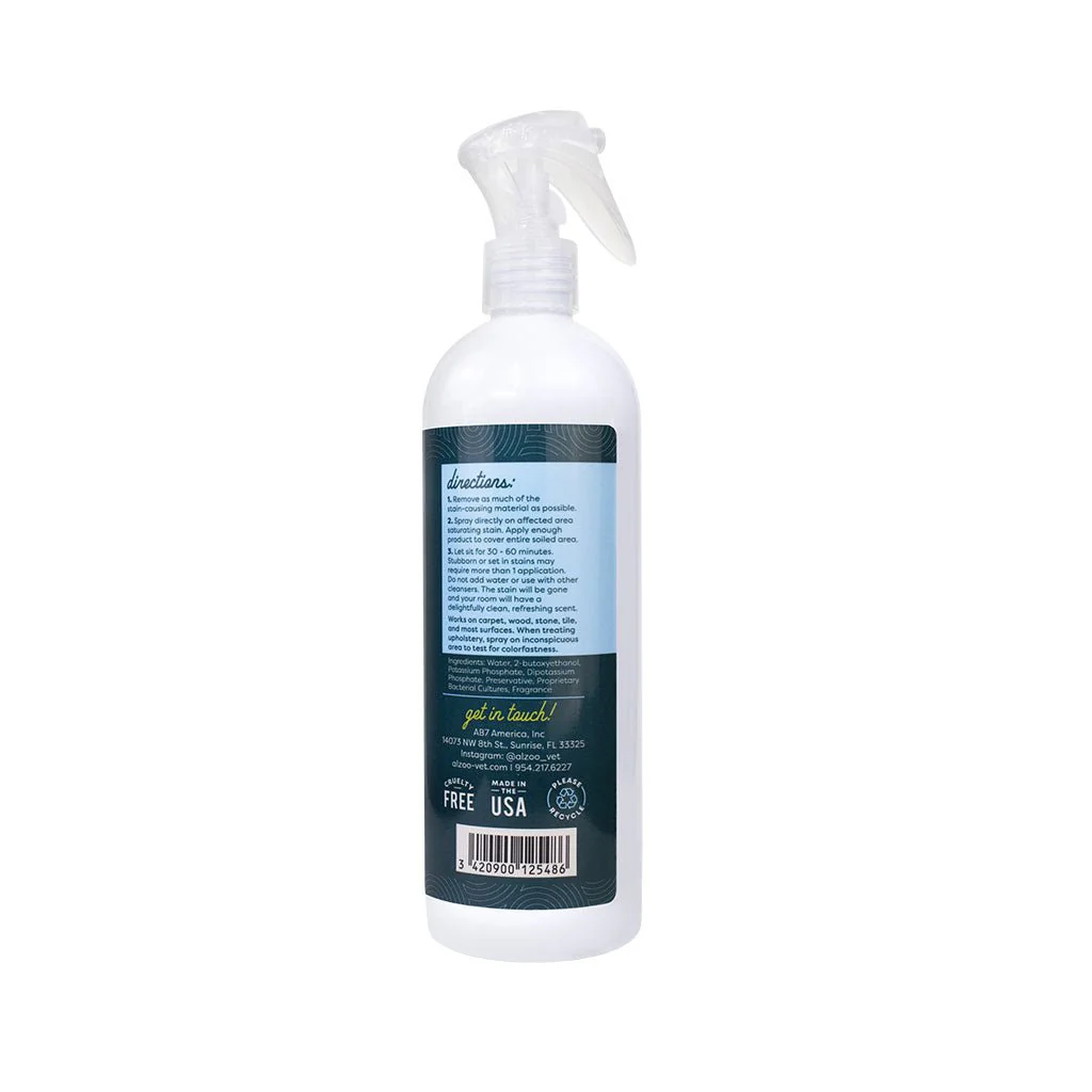 ALZOO Plant-Based Stain & Odor Remover with Active Enzymes & Probiotic Scented Spray - Image 7