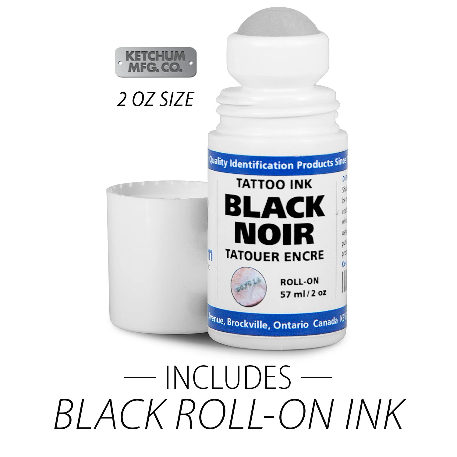 Jeffers Standard Tattoo Outfit with Roll-On Ink for Cattle & Livestock - Image 10
