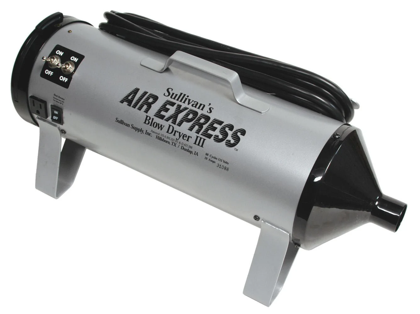Sullivan's Air Express III – High-Powered Dual Motor Pet & Livestock Blow Dryer with Heat Booster - Image 8