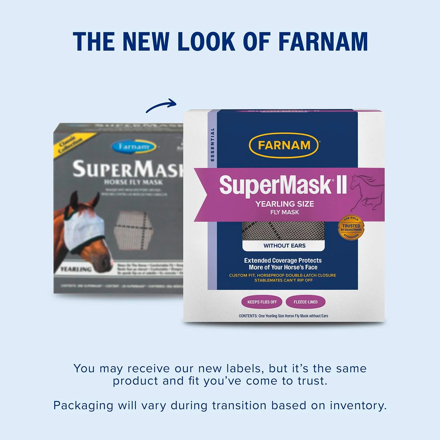 Farnam SuperMask II Horse Fly Mask without Ears - Image 11