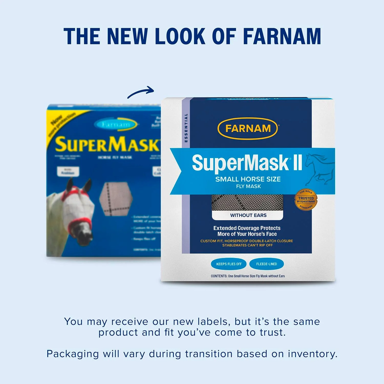Farnam SuperMask II Horse Fly Mask without Ears - Image 14