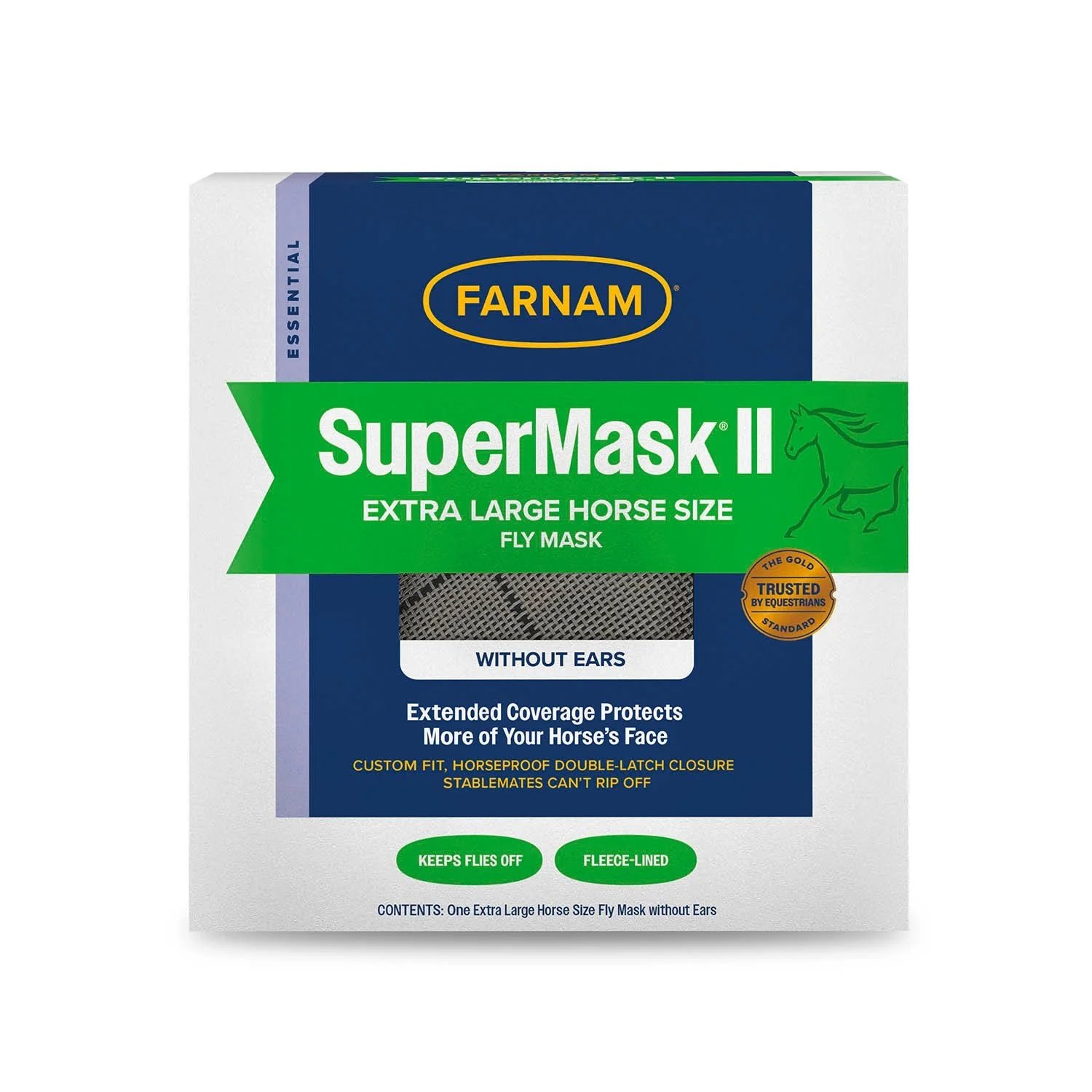 Farnam SuperMask II Horse Fly Mask without Ears - Image 17