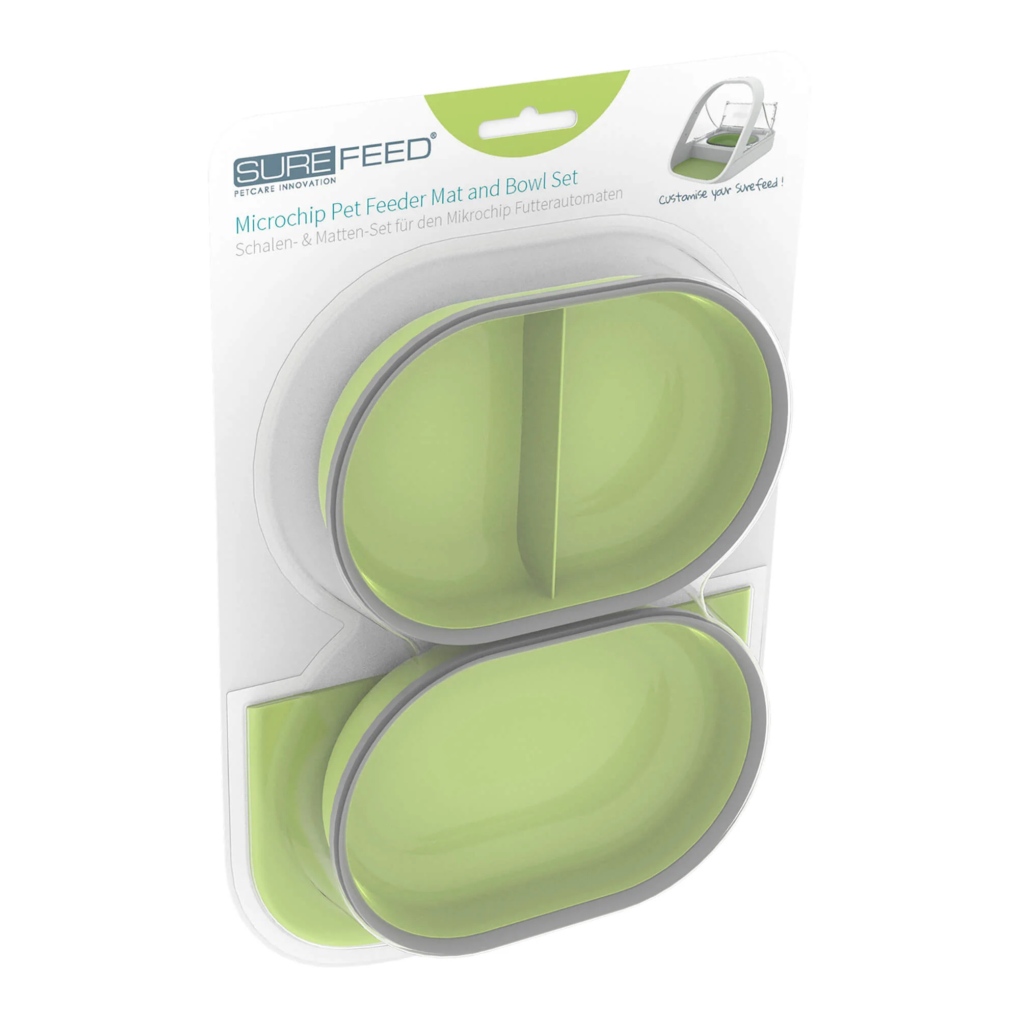 SureFeed Microchip Feeder Mat and Bowl Set - Image 4
