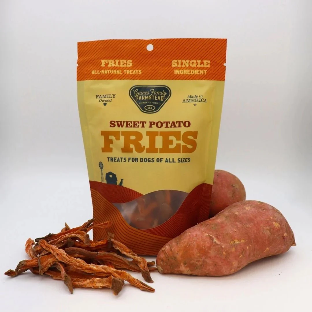 All Natural Sweet Potato Fries for Dogs – Single Ingredient, Made in USA Treats - Image 5