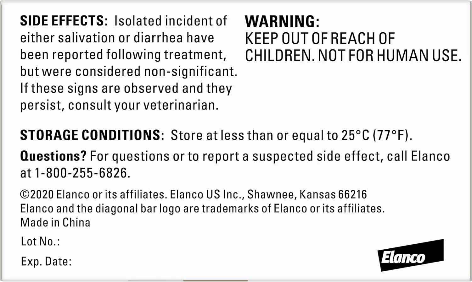 Elanco Tapeworm Cat Dewormer, 3 tablets - Image 3