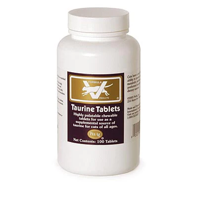 PetAg Taurine Tablets for Cats, 100 Count
