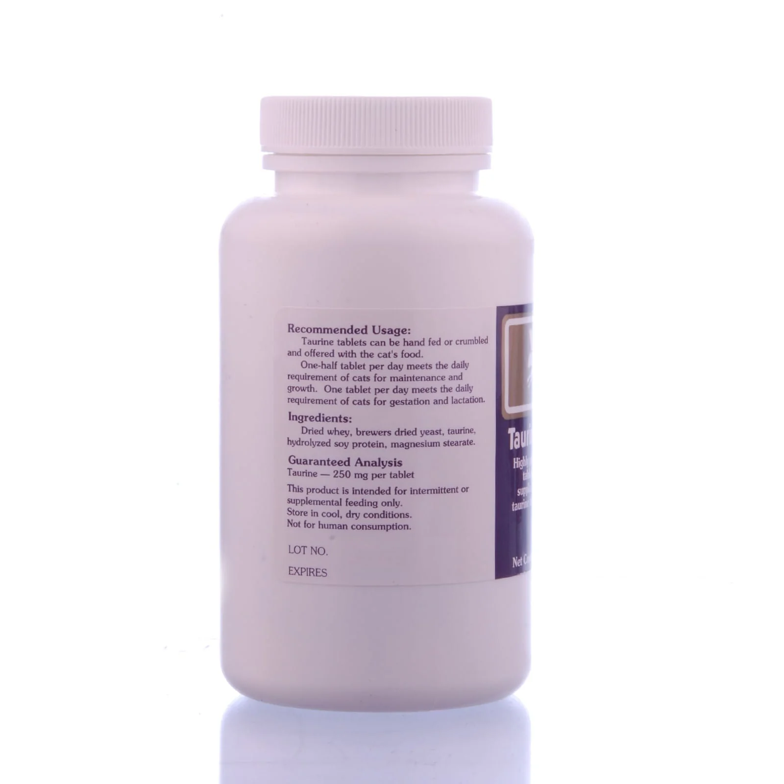 PetAg Taurine Tablets for Cats, 100 Count - Image 3