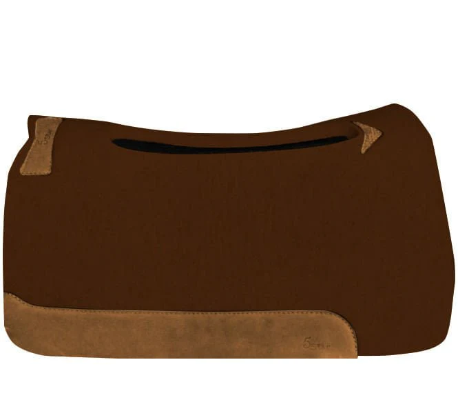 "The Rancher" 5 Star Self-Contouring Wool Saddle Pad for Horses - Image 2