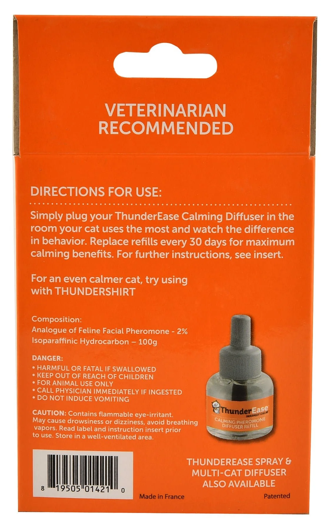 ThunderEase Cat Calming Diffuser Refill - Image 6