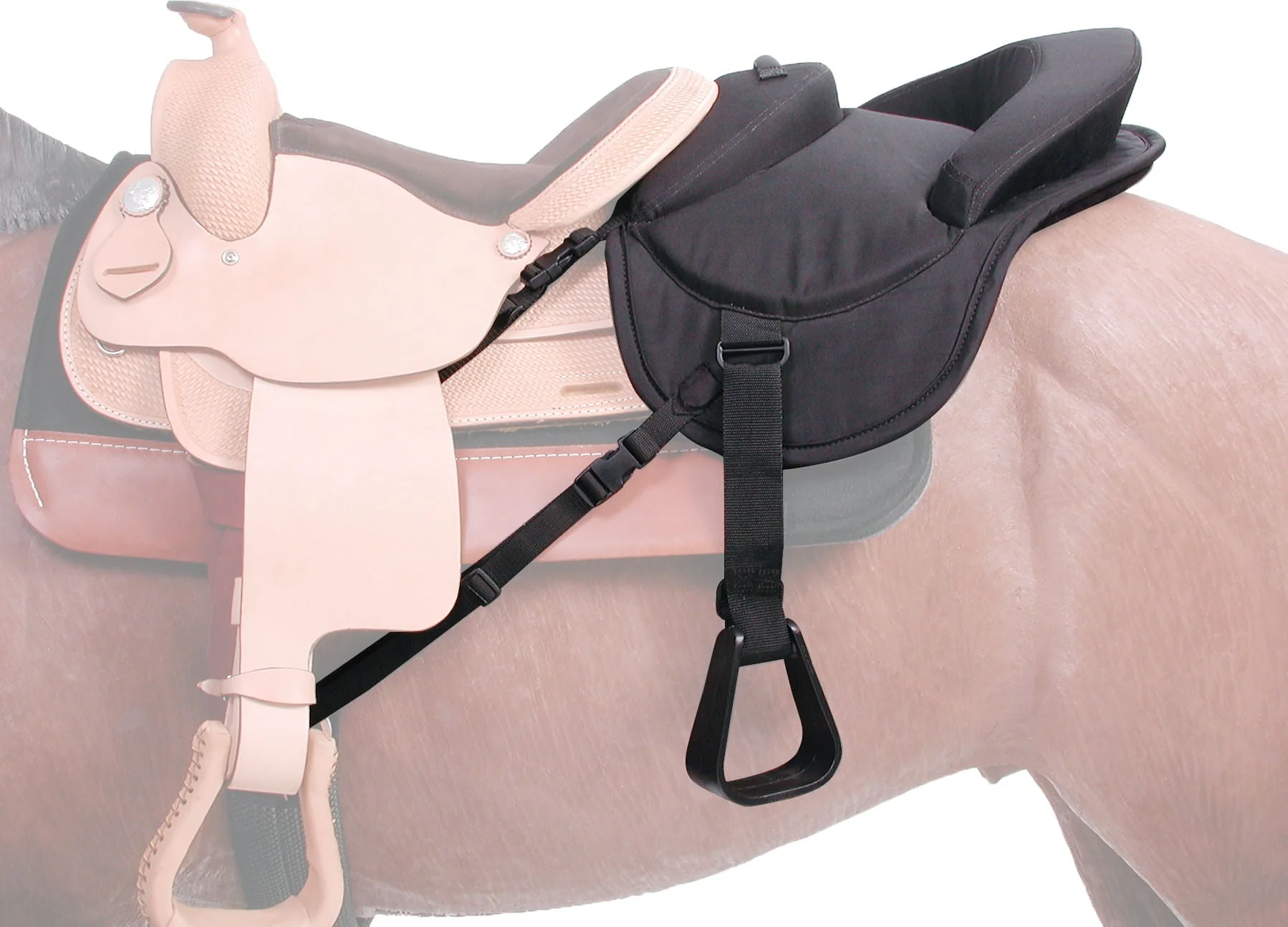 Tough1 Ride Behind Child's Tandem Saddle - Image 2