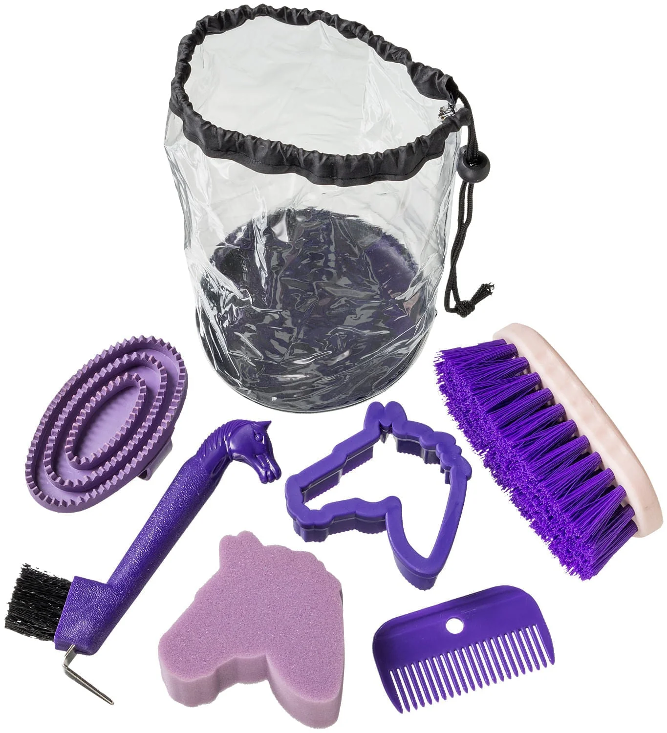 Tough1 Jr. Horse Grooming Kit, 6 Piece - Image 5