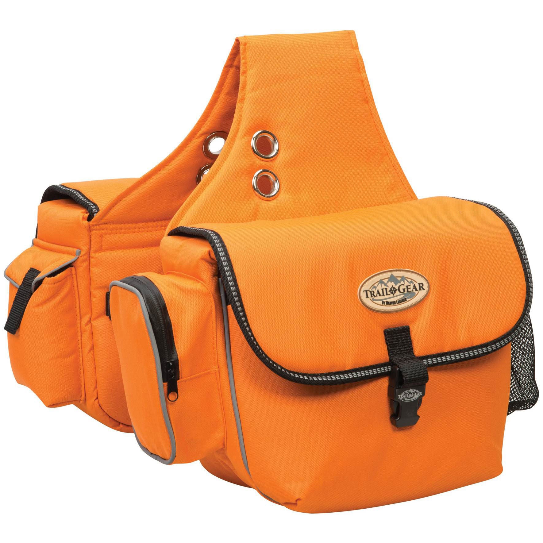 Weaver Leather Trail Gear Horse Saddle Bags, 600D - Image 12