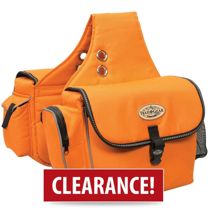 Weaver Leather Trail Gear Horse Saddle Bags, 600D - Image 14