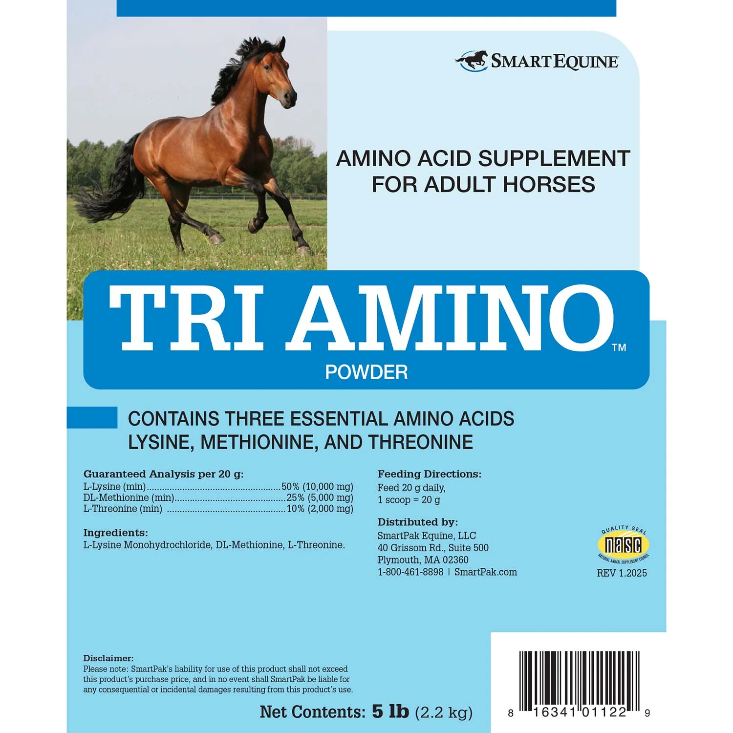 Tri-Amino Amino Acid Supplement for Horses, Powder - Image 6