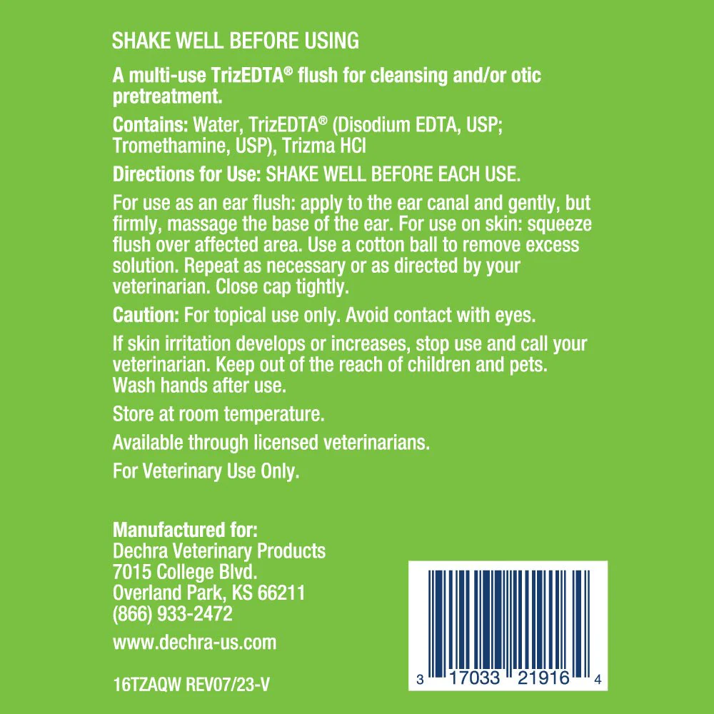 TrizEDTA Aqueous Flush – Multi-Use Ear & Skin Cleanser for Dogs, Cats & Horses - Image 3
