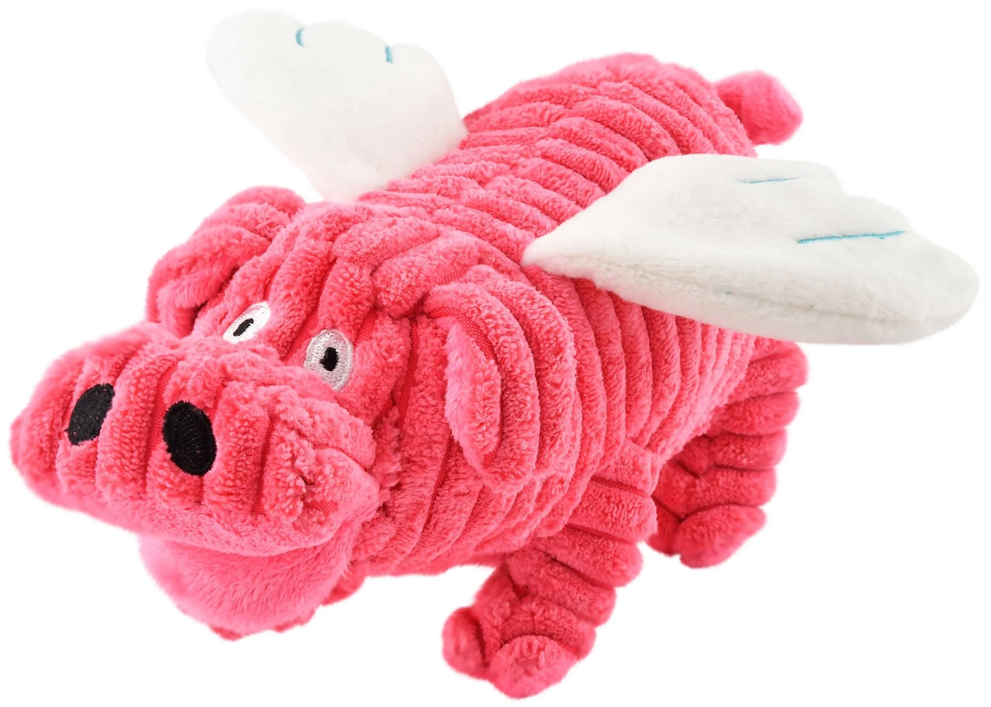 Ruffin' It Tuff Plush Flying Pig 9 Inch Dog Toy