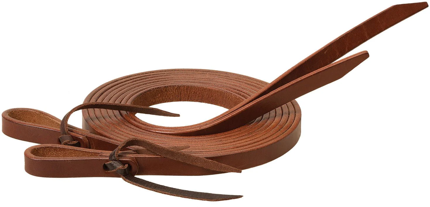 Weaver Turquoise Cross Skirting Leather Split Reins - Image 3