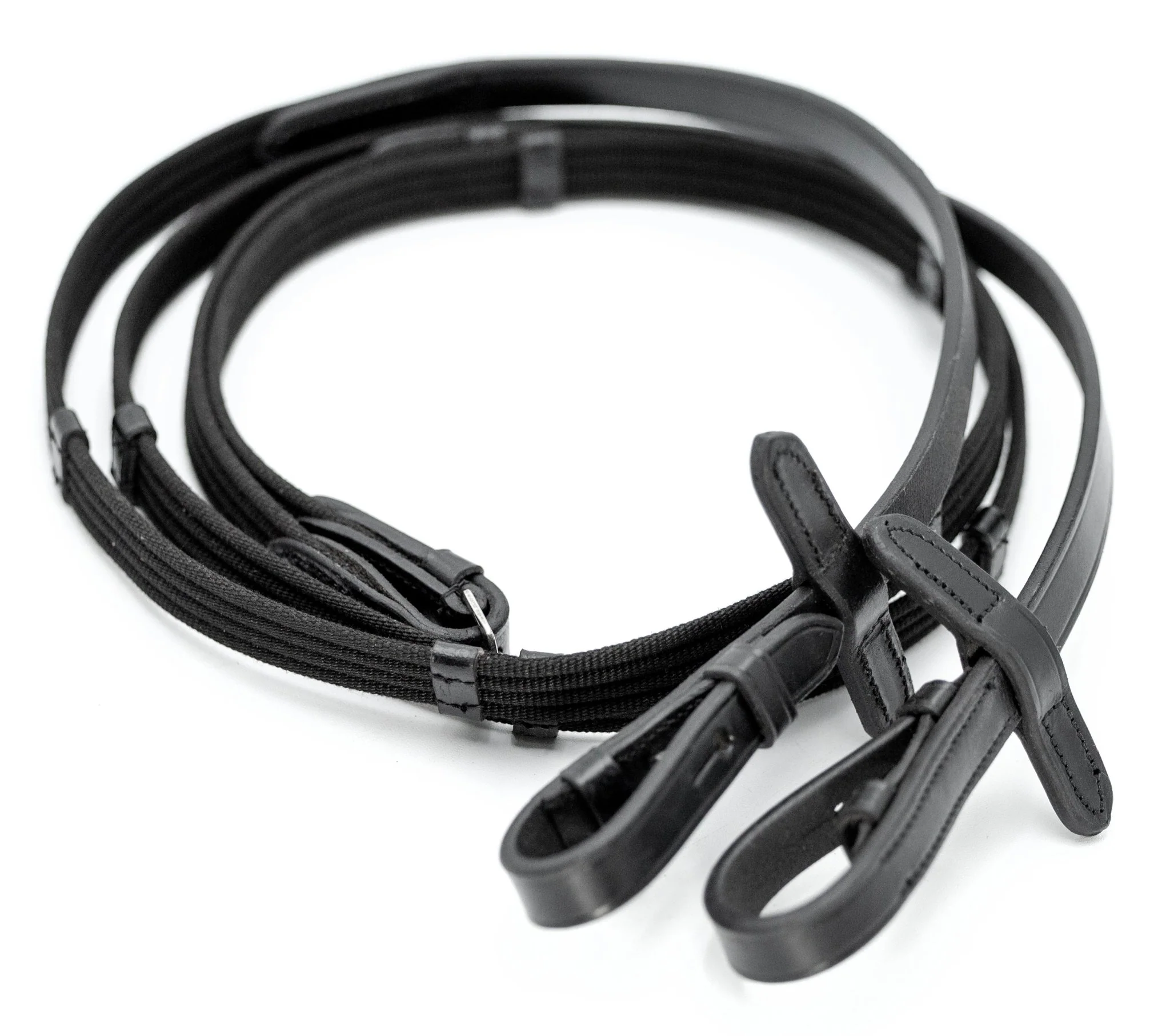 Jeffers Uniquely English "Aachen" Leather Dressage Bridle with Reins for Horses - Image 8