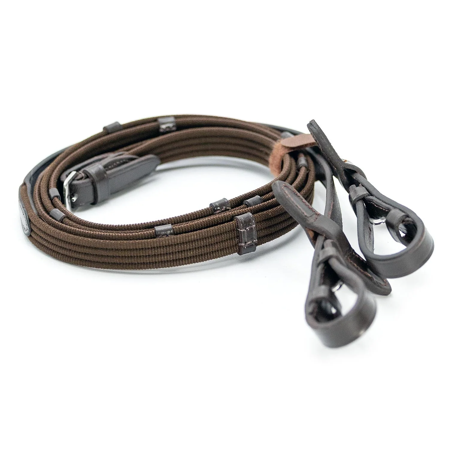 Jeffers Uniquely English "Kentucky" Fancy Stitched Leather Jumping Bridle for Horses - Image 13