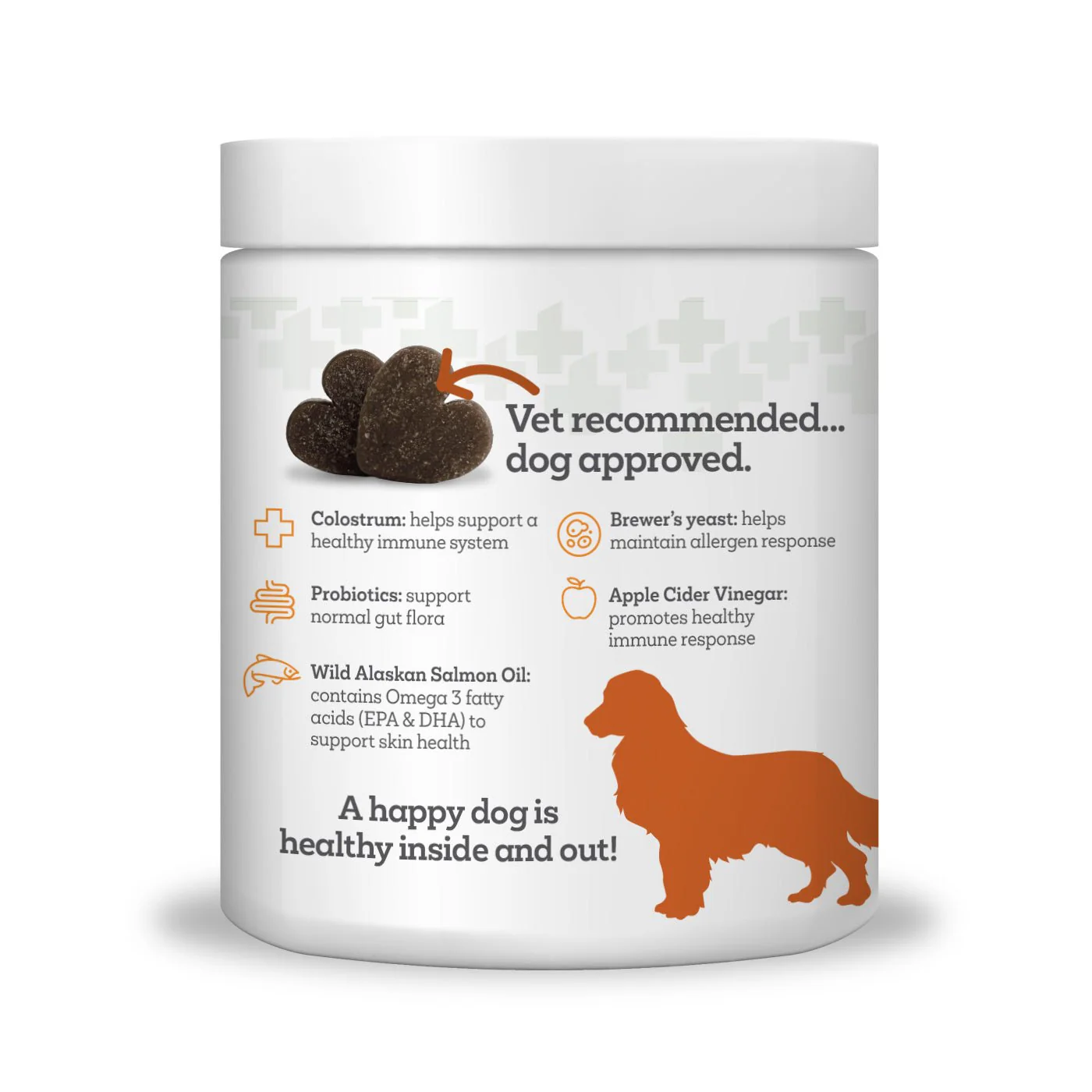 Vetality Aller-Immune Skin & Coat Well Chews for Dogs – Lamb Flavor, Supports Healthy Skin, Shiny Coat & Strong Pads - Image 3