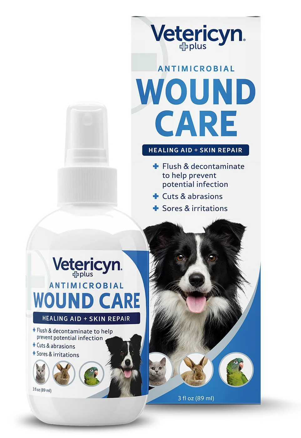 Vetericyn Plus Antimicrobial Wound & Skin Care Spray - Image 3