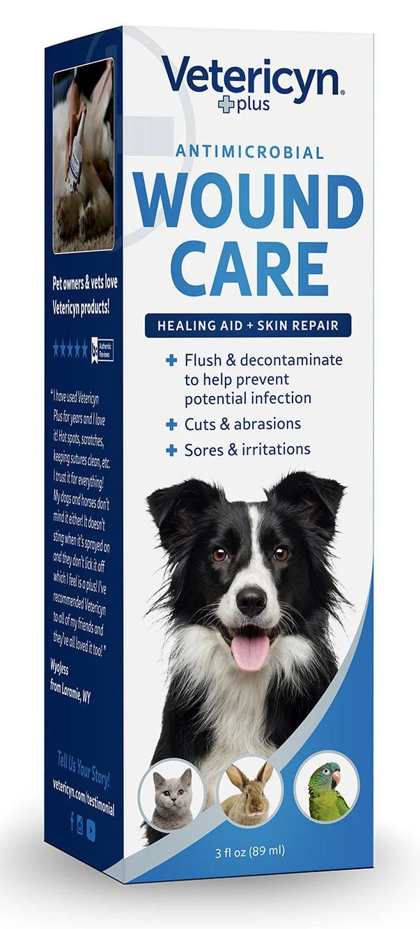 Vetericyn Plus Antimicrobial Wound & Skin Care Spray - Image 6