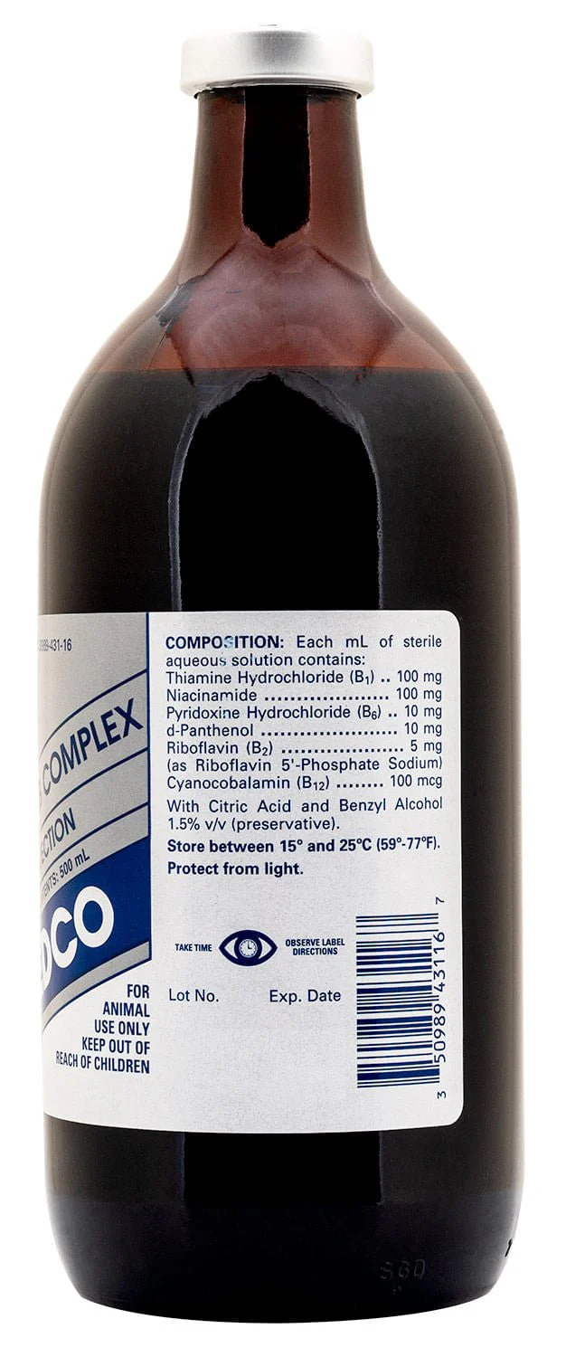 Super B Complex Injectable for Cattle, Swine, & Sheep - Image 11