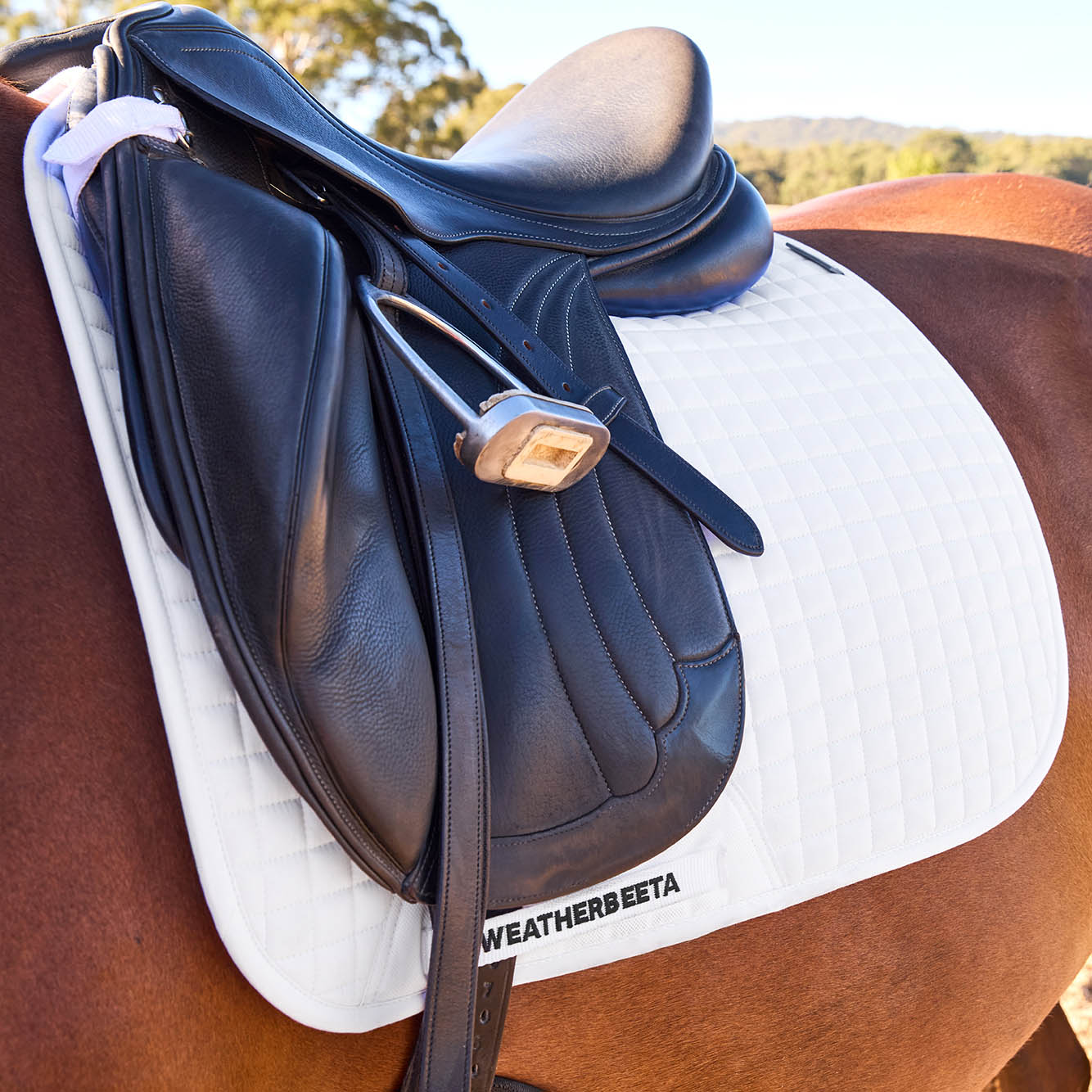 WeatherBeeta Prime Air-Tec Dressage Equine Saddle Pad for English Riding - Image 19