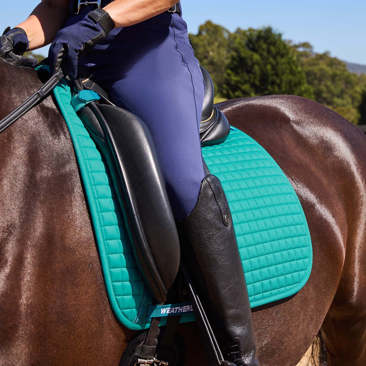 WeatherBeeta Prime Air-Tec Dressage Equine Saddle Pad for English Riding - Image 7