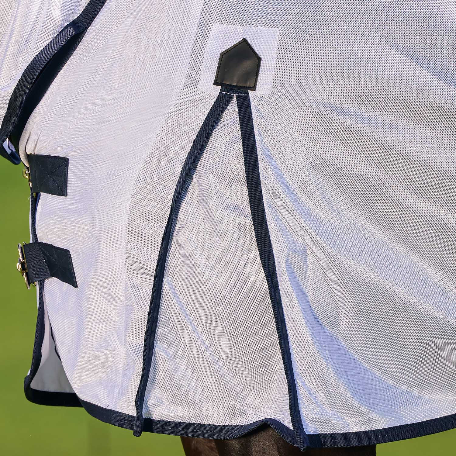 WeatherBeeta Saxon Combo Neck Mesh Horse Fly Sheet with Belly Wrap - Image 12