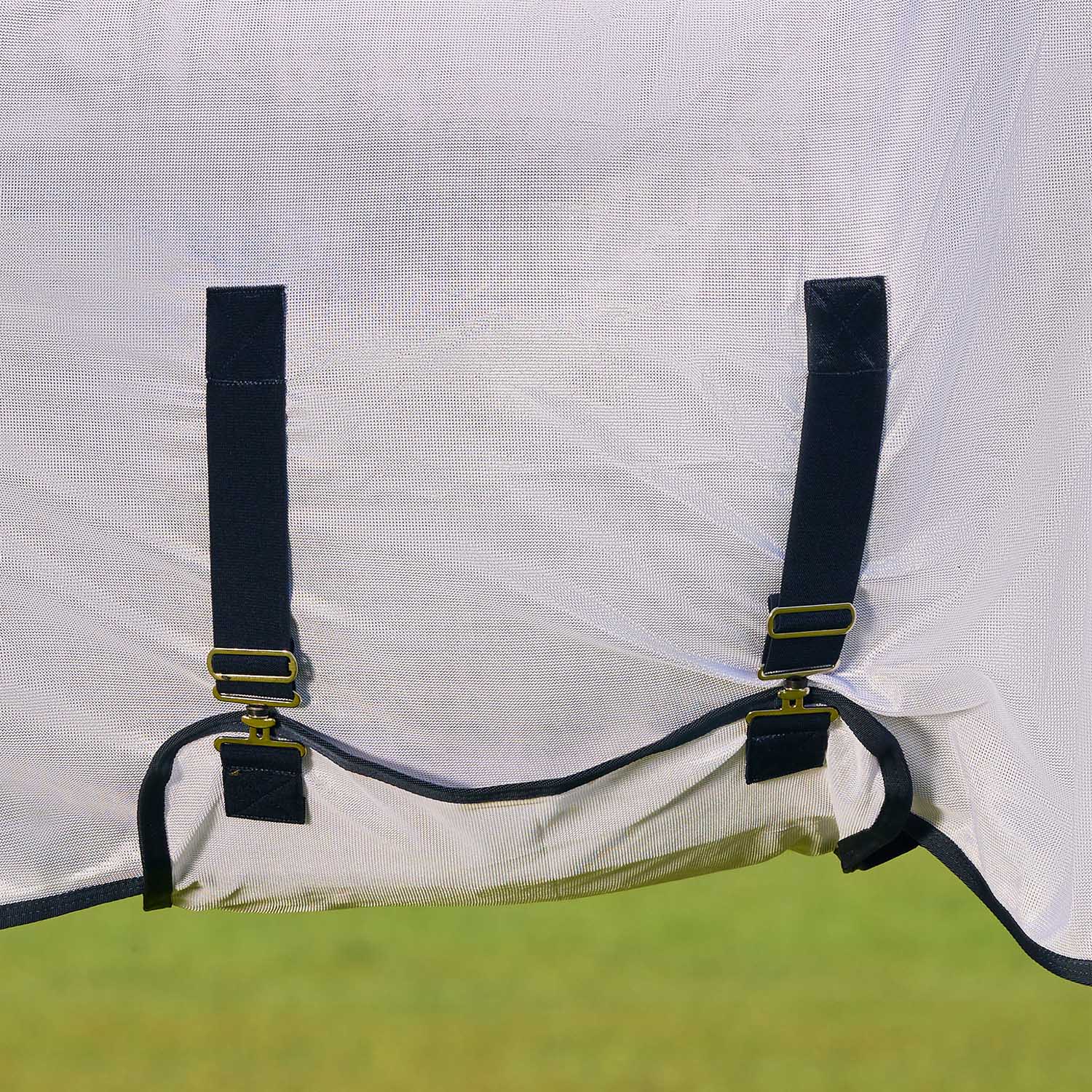 WeatherBeeta Saxon Combo Neck Mesh Horse Fly Sheet with Belly Wrap - Image 13