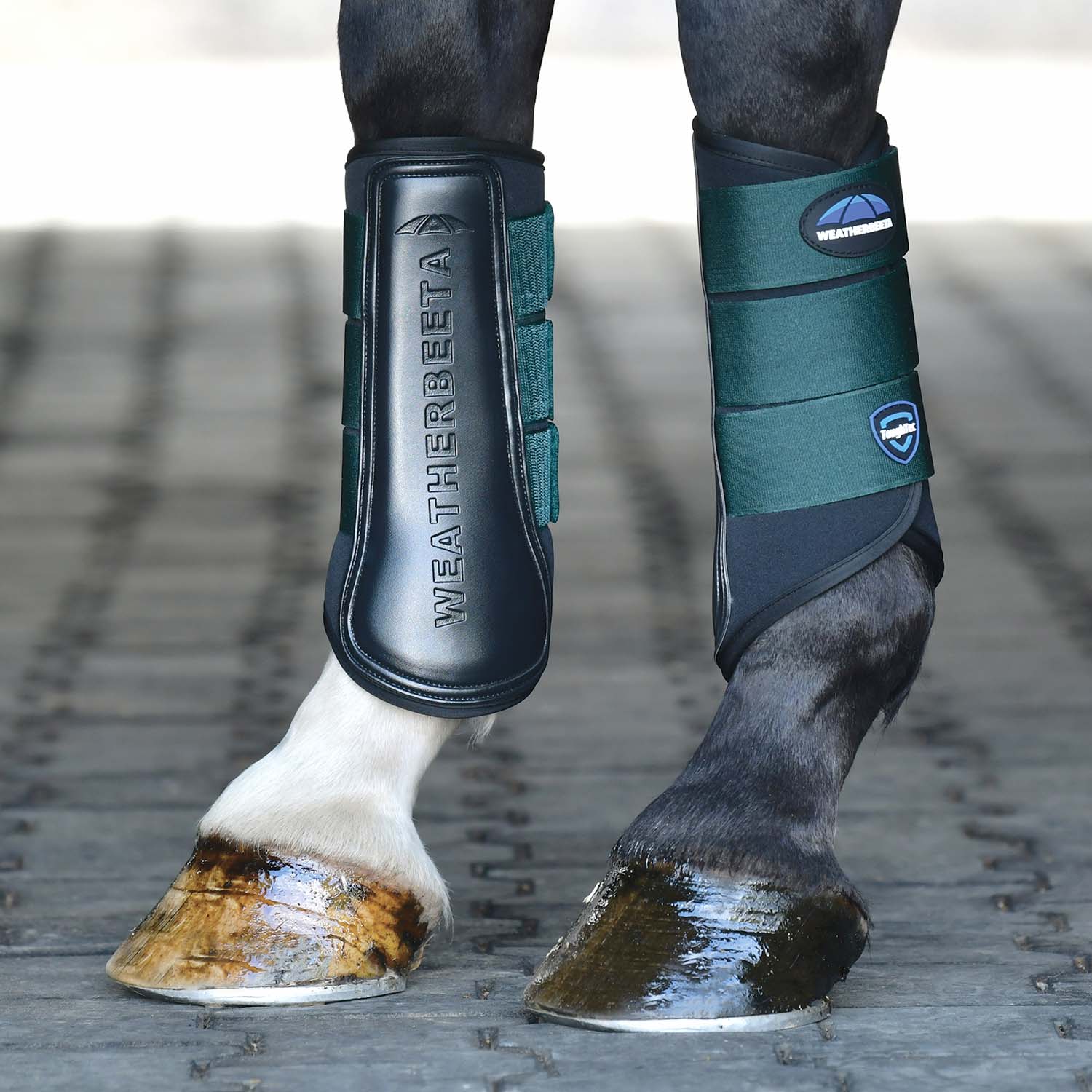 WeatherBeeta Tough-Tec Prime Brushing Boots for Horses, 2 ct - Image 21