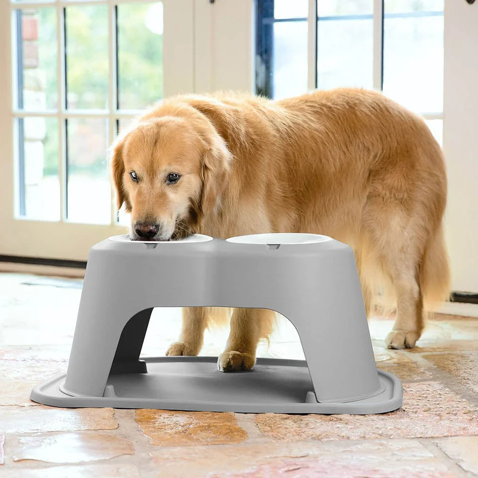 WeatherTech Double High Pet Feeding System, Plastic Bowl - Image 7