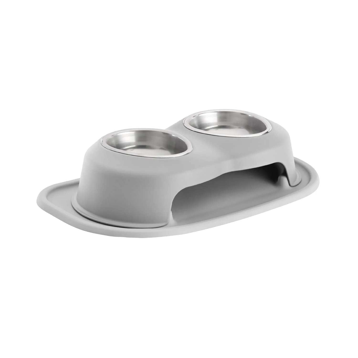 WeatherTech Double High Pet Feeding System, Stainless Steel - Image 17