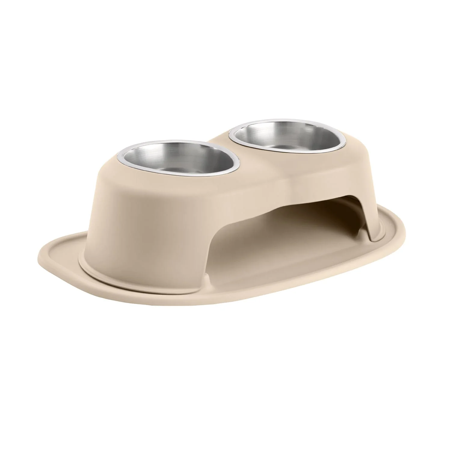 WeatherTech Double High Pet Feeding System, Stainless Steel - Image 22