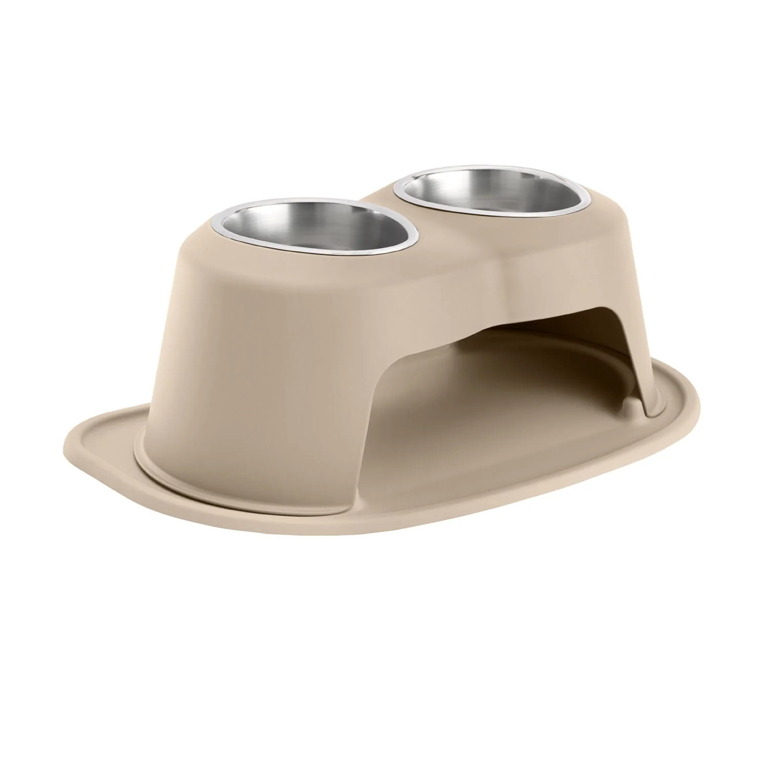 WeatherTech Double High Pet Feeding System, Stainless Steel - Image 29
