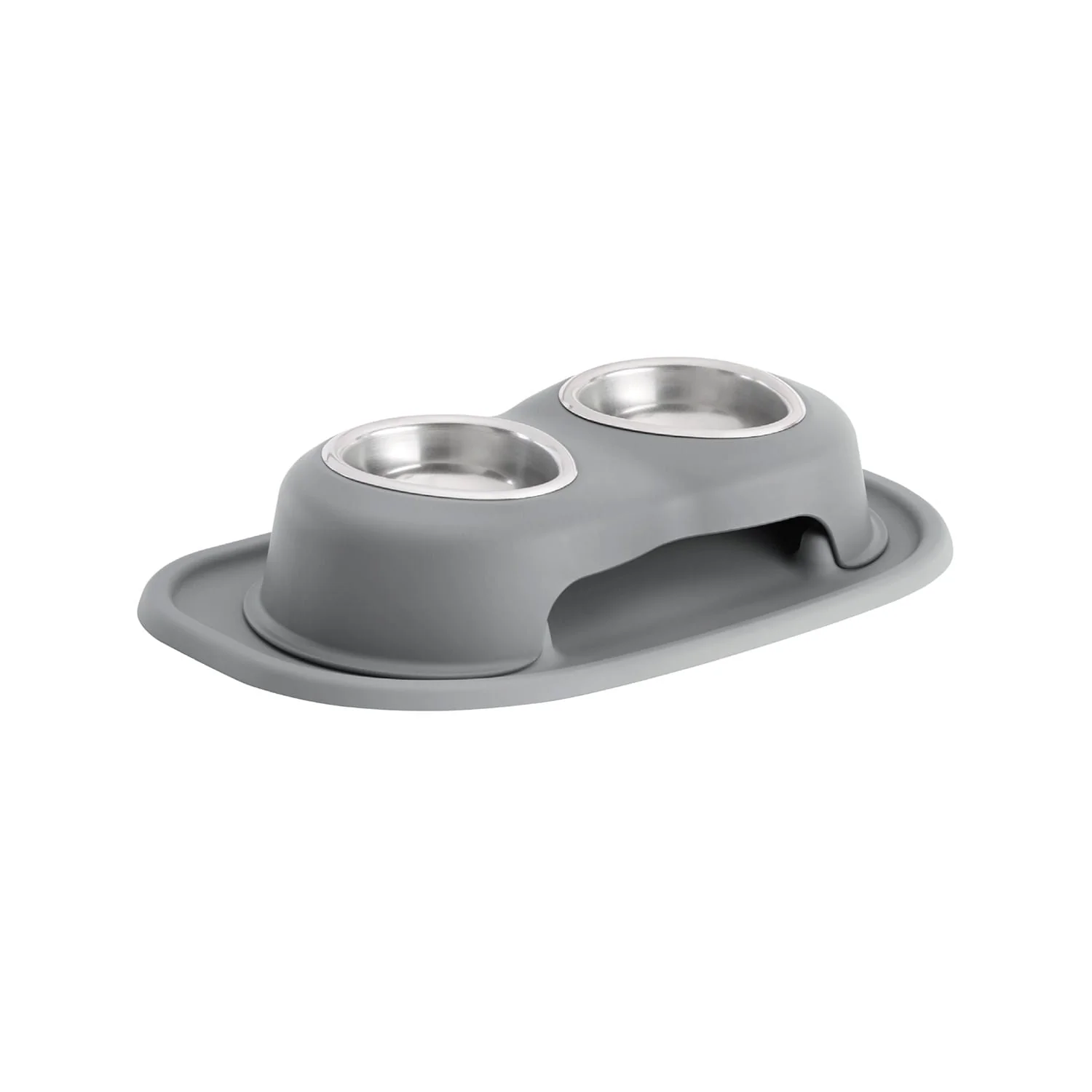 WeatherTech Double High Pet Feeding System, Stainless Steel - Image 36