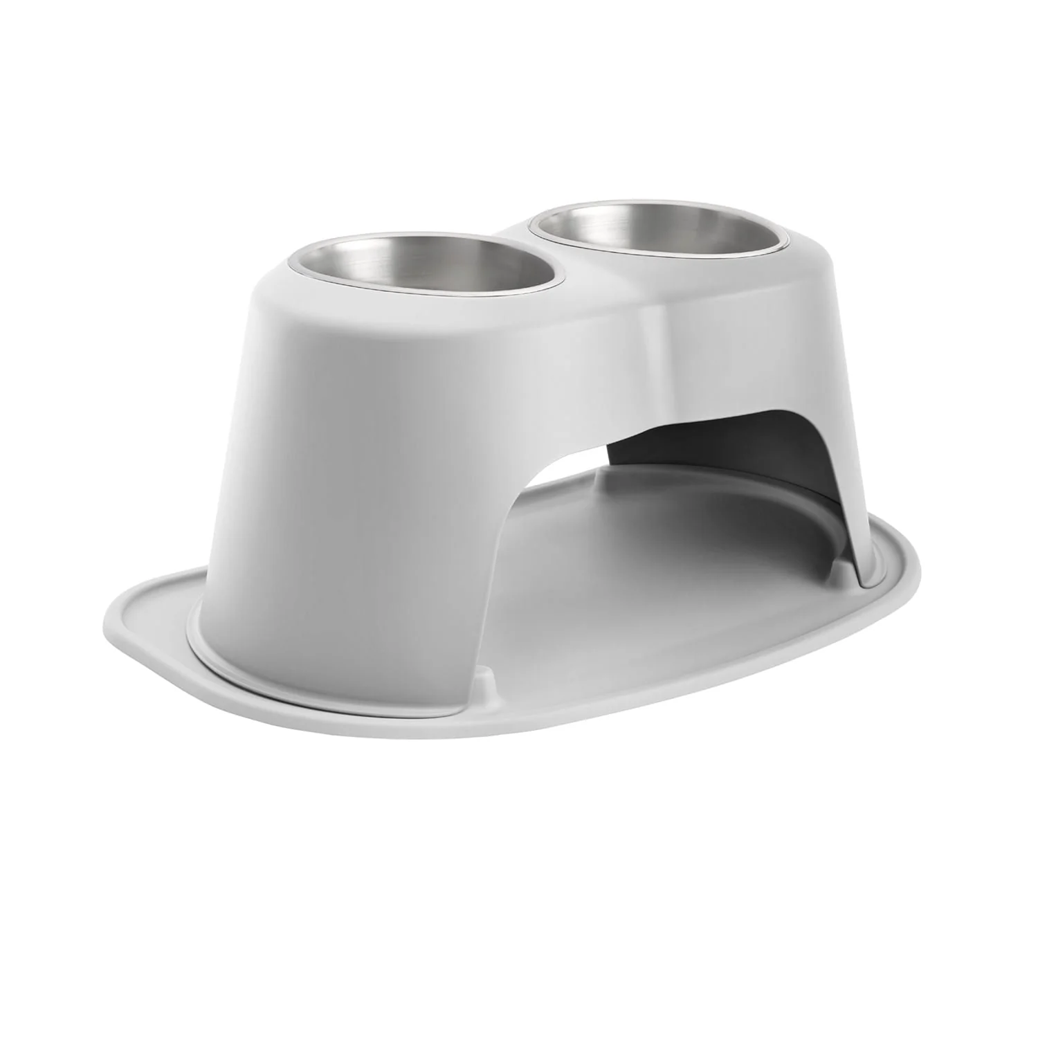 WeatherTech Double High Pet Feeding System, Stainless Steel - Image 41