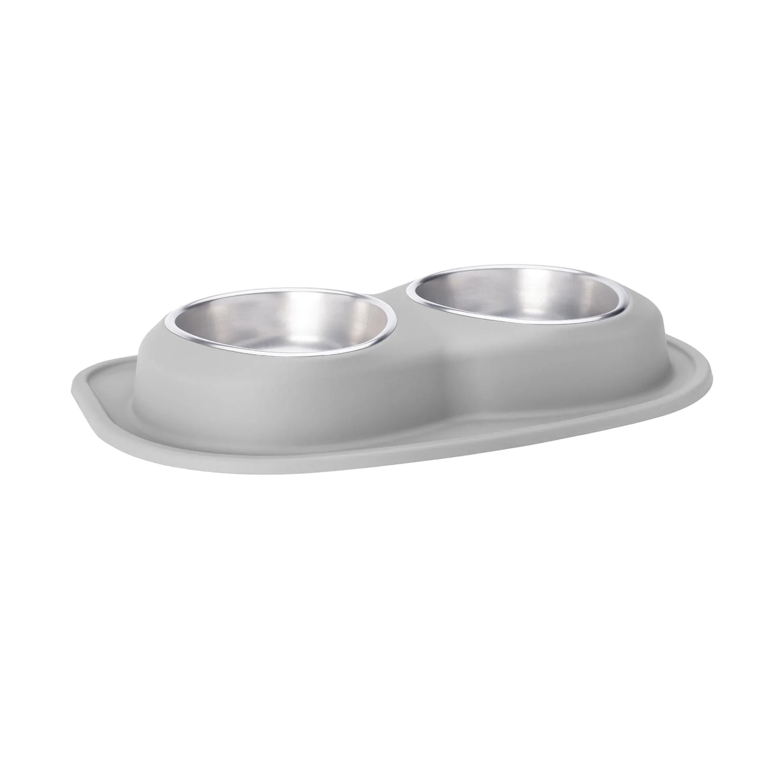 WeatherTech Double Low Pet Feeding System, Stainless Steel - Image 10
