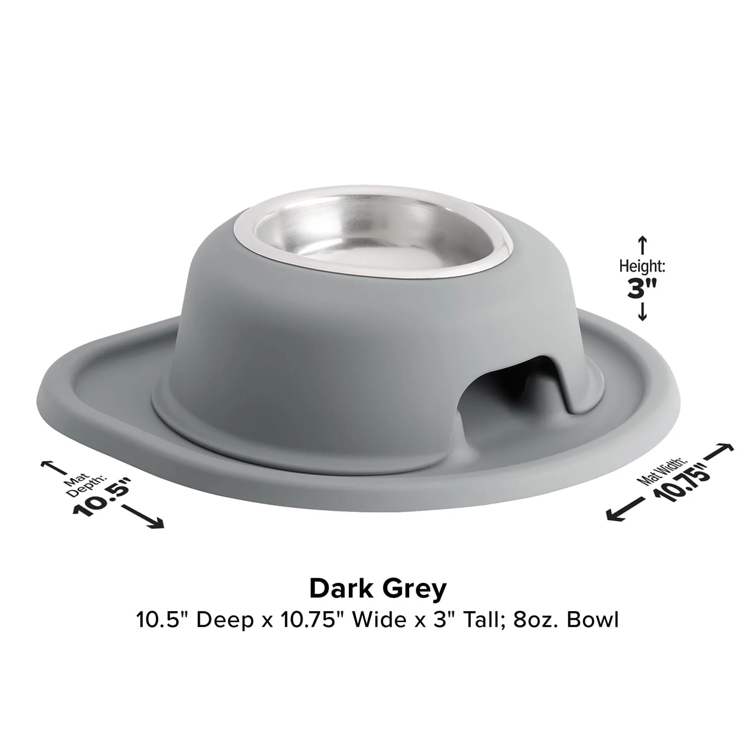 WeatherTech Single High Pet Feeding System, Stainless Steel - Image 19