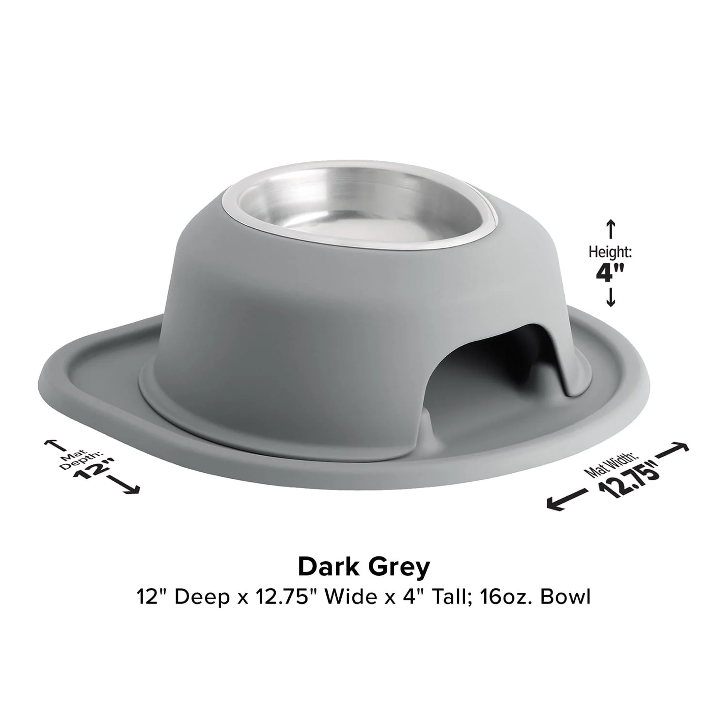 WeatherTech Single High Pet Feeding System, Stainless Steel - Image 34