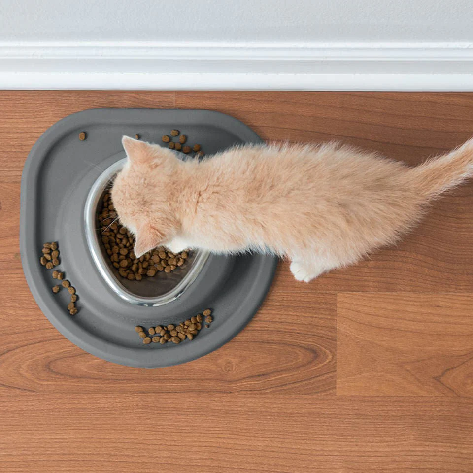 WeatherTech Single Low Pet Feeding System, Stainless Steel - Image 6