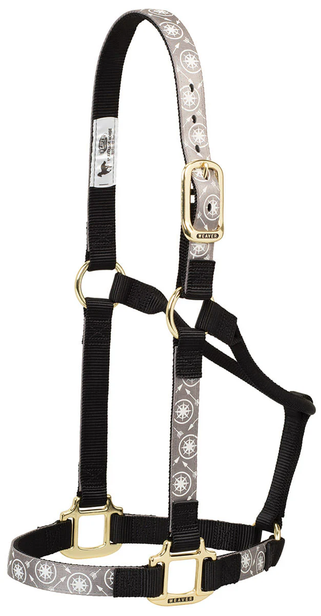 Weaver Patterned Nylon Overlay Halter for Horses - Image 10