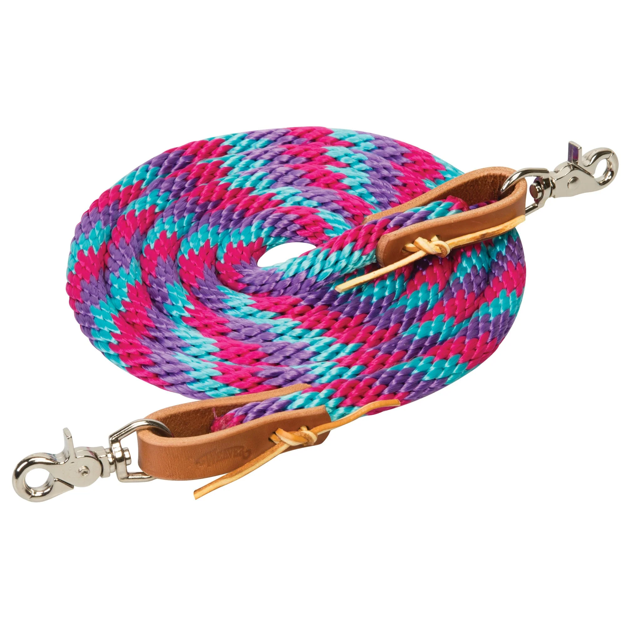 Weaver Poly Roper Reins, 5/8" x 8'