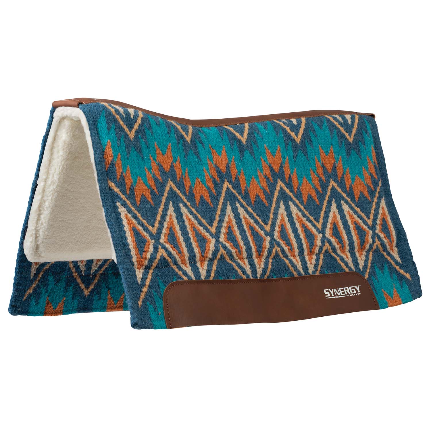 Weaver Synergy Contoured Performance Wool & Fleece "Quest" Saddle Pad - Image 3
